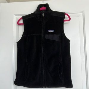 Black womens mediym Patagonia vest